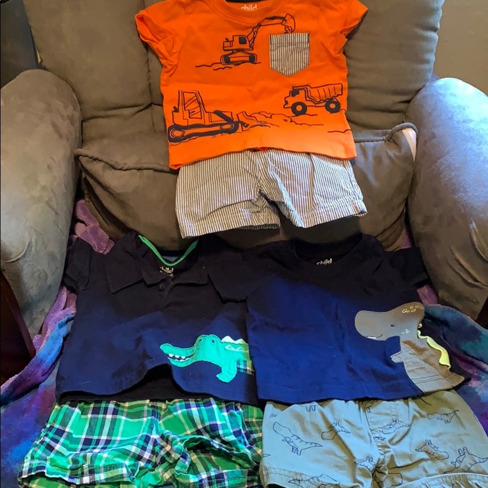 3 outfits 3-6 months by carters for baby boys